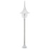 Farola de jardín de aluminio blanca E27 120