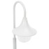 Farola de jardín de aluminio blanca E27 120