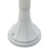 Farola de jardín de aluminio blanca E27 120