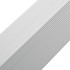 Moldura de ángulo de porche aluminio 5 unidades 170 cm