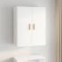 Armario de pared colgante blanco 69,5x34x90