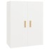 Armario de pared colgante blanco 69,5x34x90