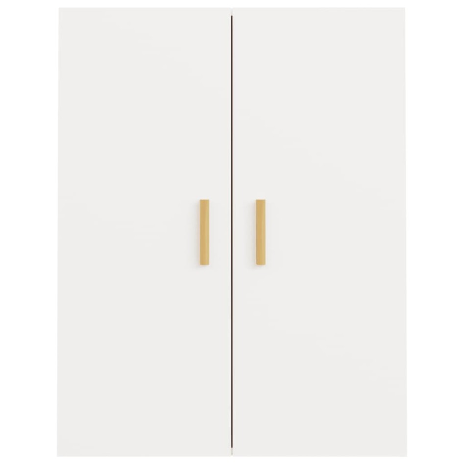 Armario de pared colgante blanco 69,5x34x90