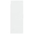 Armario de pared colgante blanco 69,5x34x90