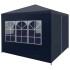 Carpa para celebraciones azul 3x3