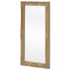 Espejo de pared estilo barroco dorado 100x50