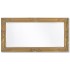Espejo de pared estilo barroco dorado 100x50