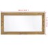 Espejo de pared estilo barroco dorado 100x50