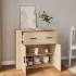 Aparador madera contrachapada color roble Sonoma 80x33x70