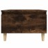Mesas auxiliares 2 uds contrachapada roble ahumado 50x46x35