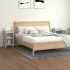 Mesitas de noche 2 uds madera contrachapada gris 40x35x70