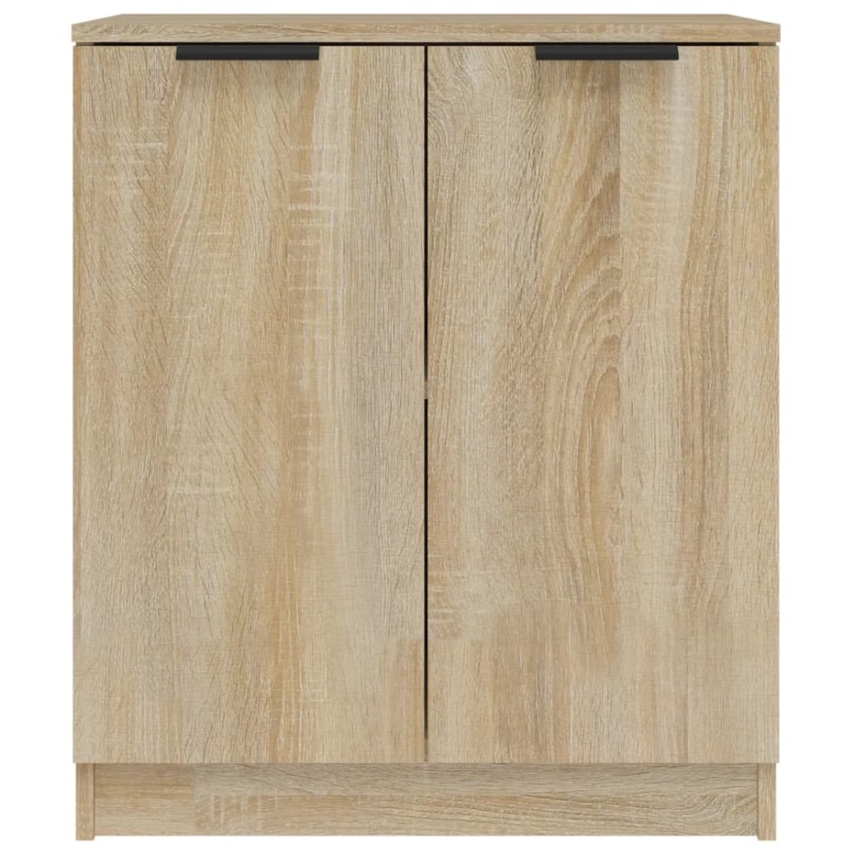 Aparador de madera contrachapada roble Sonoma 60x30x70