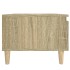 Mesas auxiliares 2 uds madera roble Sonoma 50x46x35
