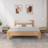 Mesitas de noche 2 uds contrachapada roble Sonoma 50x46x50