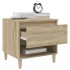 Mesitas de noche 2 uds contrachapada roble Sonoma 50x46x50