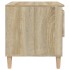 Mesitas de noche 2 uds contrachapada roble Sonoma 50x46x50