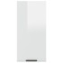 Armario de baño de pared blanco brillo 32x20x67