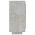 Aparador de madera contrachapada gris hormigón 92x35x75