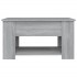 Mesa de centro madera de ingeniería gris Sonoma 79x49x41