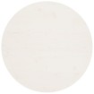 Superficie de mesa madera maciza de pino blanco Ø90x2,5 cm