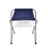 Mesa de camping plegable ajustable con 4 taburetes 120x60