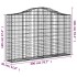 Cesta gaviones forma arco hierro galvanizado 200x30x120/140