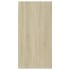 Mueble de TV 2 uds madera contrachapada roble 30,5x30x60