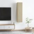 Mueble de TV 2 uds madera contrachapada roble 30,5x30x60
