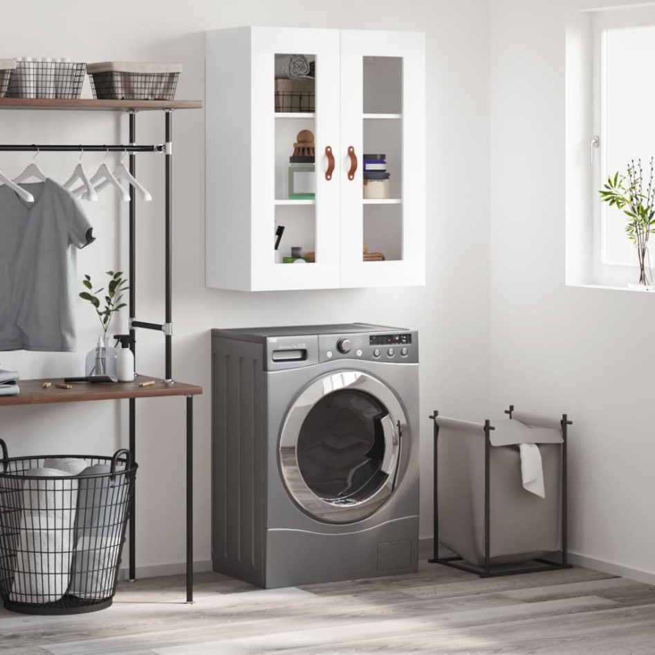 Armario de pared blanco 69,5x34x90