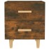 Mesitas de noche 2 unidades color roble ahumado 40x35x47,5
