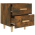 Mesitas de noche 2 unidades color roble ahumado 40x35x47,5