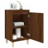 Mesitas de noche 2 uds madera color roble marrón 40x35x70