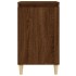 Mesitas de noche 2 uds madera color roble marrón 40x35x70