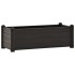 Arriate elevado de jardín PP gris antracita 100x43x35