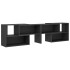Mueble de TV madera contrachapada gris 149x30x52