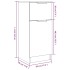 Aparadores 2 uds madera contrachapada blanco 30x30x70