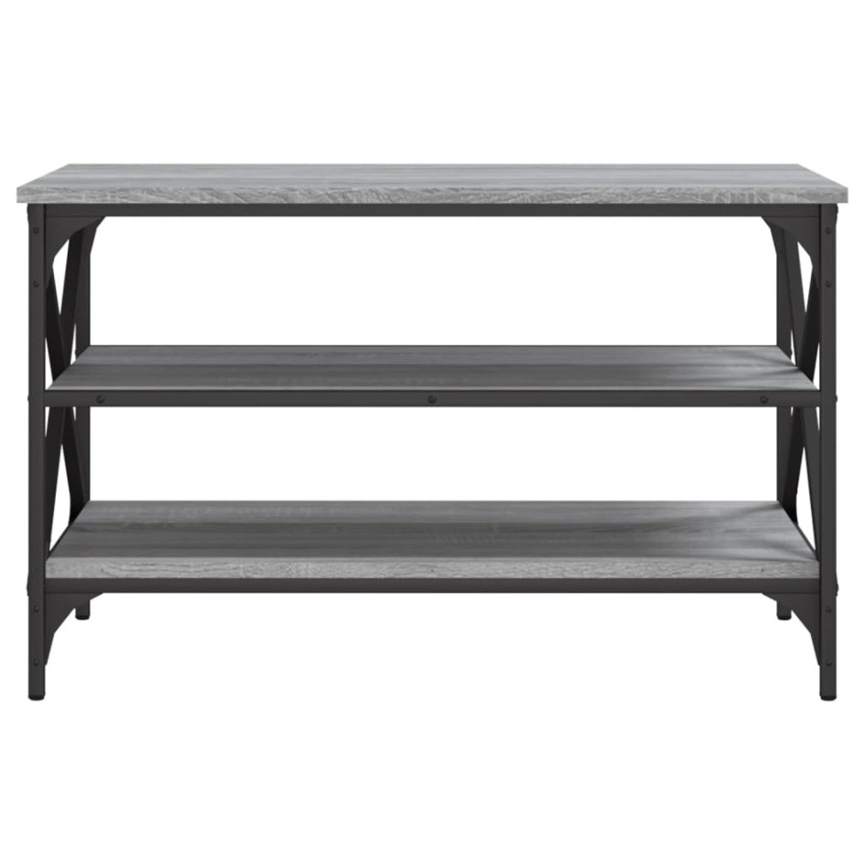 Mueble para TV madera contrachapada gris Sonoma 80x40x50