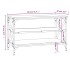 Mueble para TV madera contrachapada gris Sonoma 80x40x50
