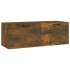 Armario pared madera contrachapada roble ahumado 100x36,5x35