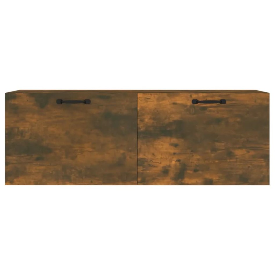 Armario pared madera contrachapada roble ahumado 100x36,5x35