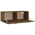 Armario pared madera contrachapada roble ahumado 100x36,5x35
