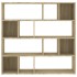 Estantería/divisor de espacios roble Sonoma 105x24x102