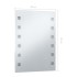 Espejo de pared de baño con LED 60x80