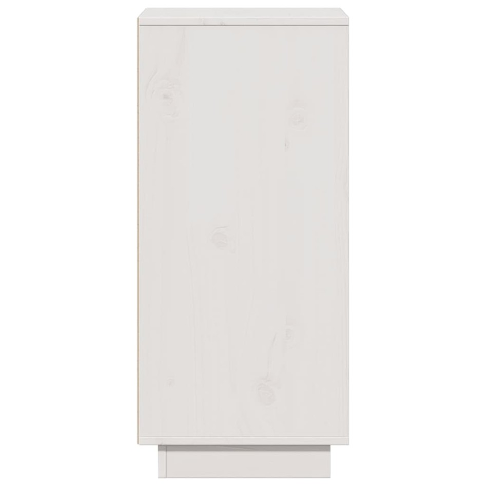 Aparador de madera maciza de pino blanco 31,5x34x75