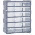 Organizador multicajones con 18 cajones intermedios 38x16x47