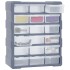 Organizador multicajones con 18 cajones intermedios 38x16x47