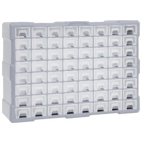 Organizador multicajones con 64 cajones 52x16x37,5
