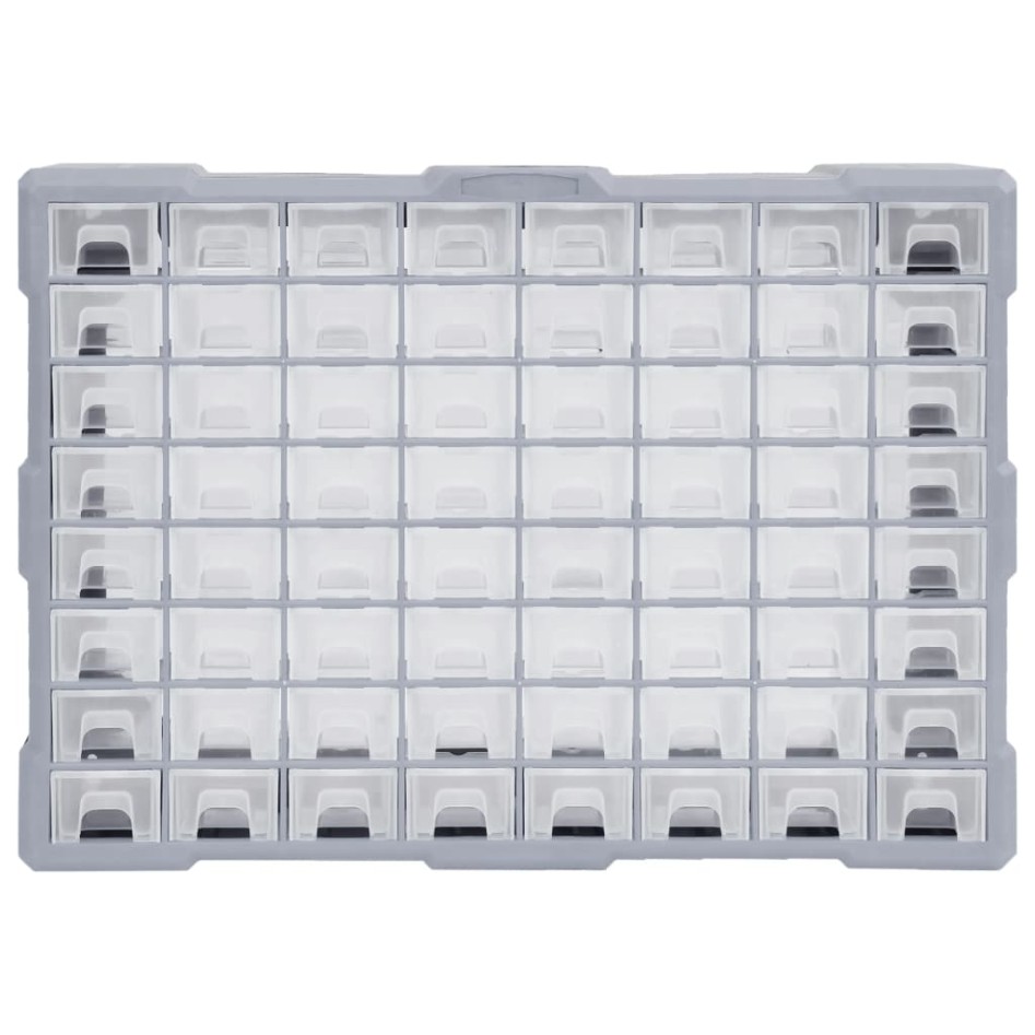 Organizador multicajones con 64 cajones 52x16x37,5