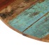 Tablero de mesa redonda madera reciclada maciza 60 cm 15-16