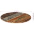 Tablero de mesa redonda madera reciclada maciza 60 cm 15-16